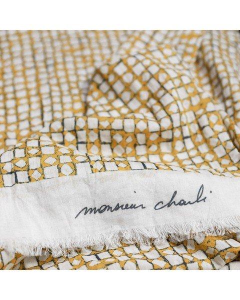 Monsieur Charli Luciano Écharpe à Carreaux  