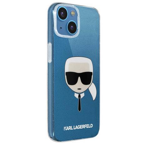 KARL LAGERFELD  Coque paillettes Karl iPhone 13 Mini 