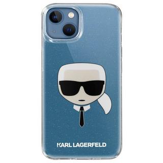 KARL LAGERFELD  Coque paillettes Karl iPhone 13 Mini 