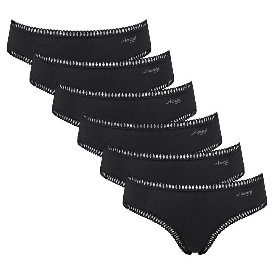 Slip  Pack de 6 Confortable à porter-GO Crush Hipster C6P