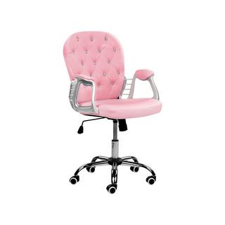 Beliani Chaise de bureau en Cuir PU Glamour PRINCESS  