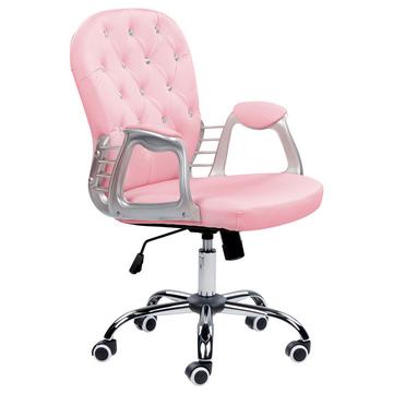 Chaise de bureau en Cuir PU Glamour PRINCESS