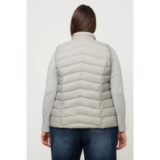 Ulla Popken  Gilet HYPRAR trapuntato e idrorepellente con colletto alto 