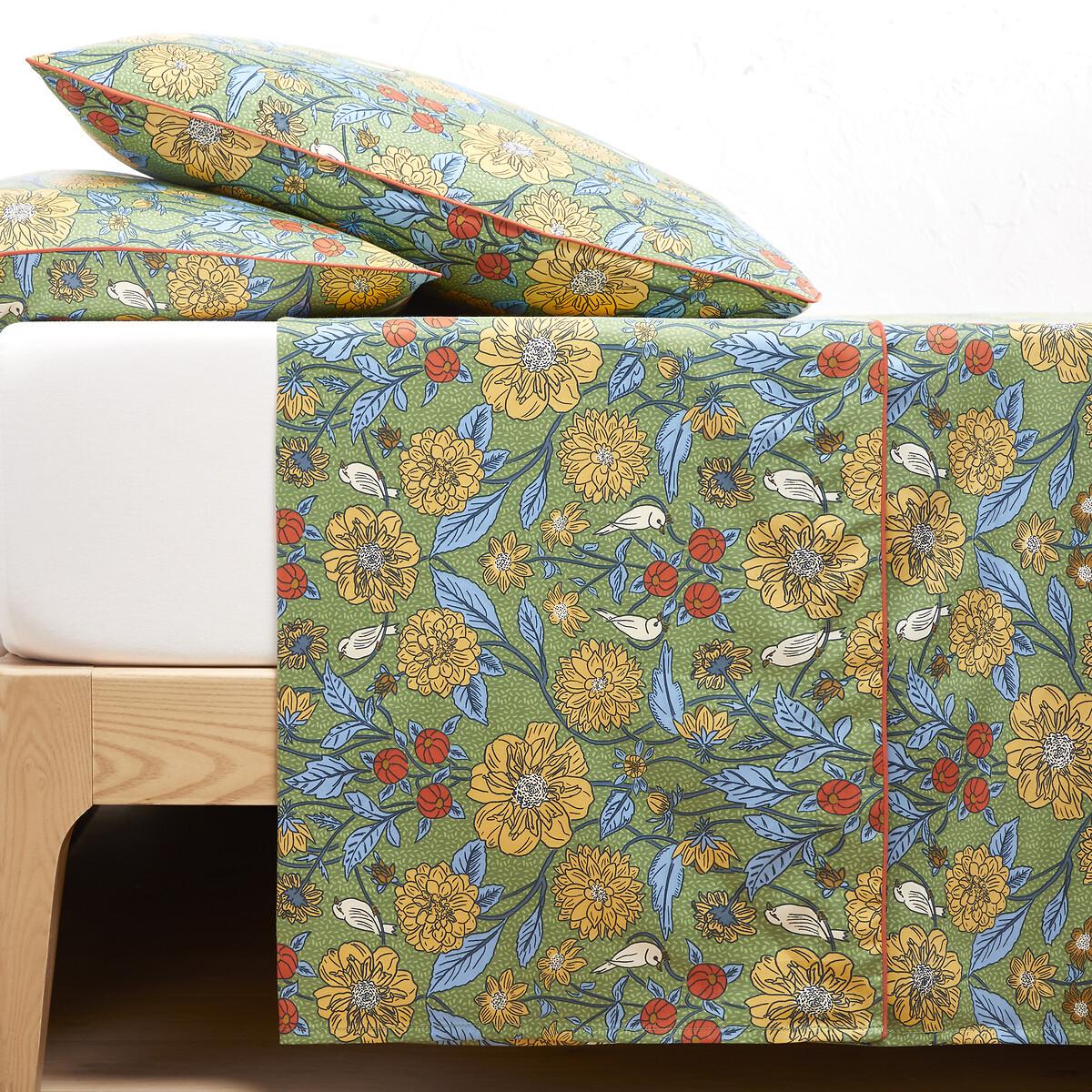 La Redoute Intérieurs Johanna Lenzuolo Piatto Raso di Cotone  