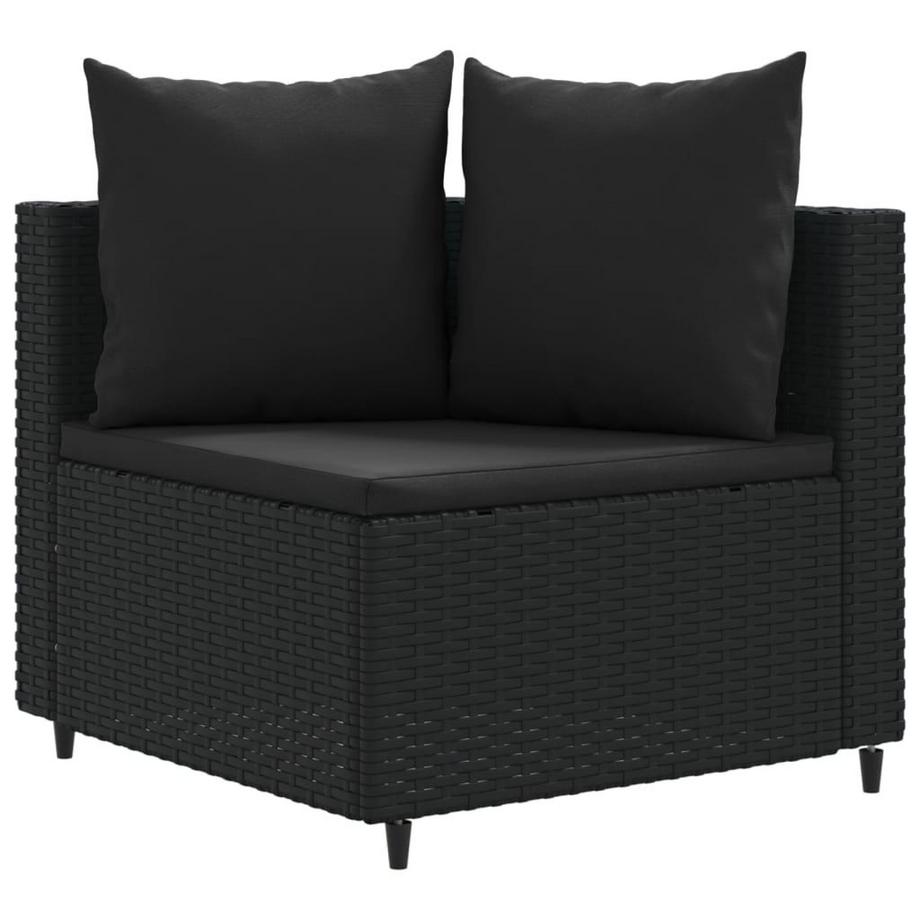 VidaXL set salotto da giardino Polirattan  