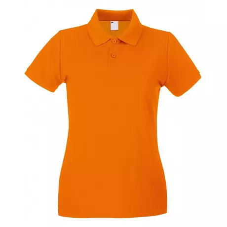 Universal Textiles  PoloShirt, figurbetont, kurzärmlig Arancione