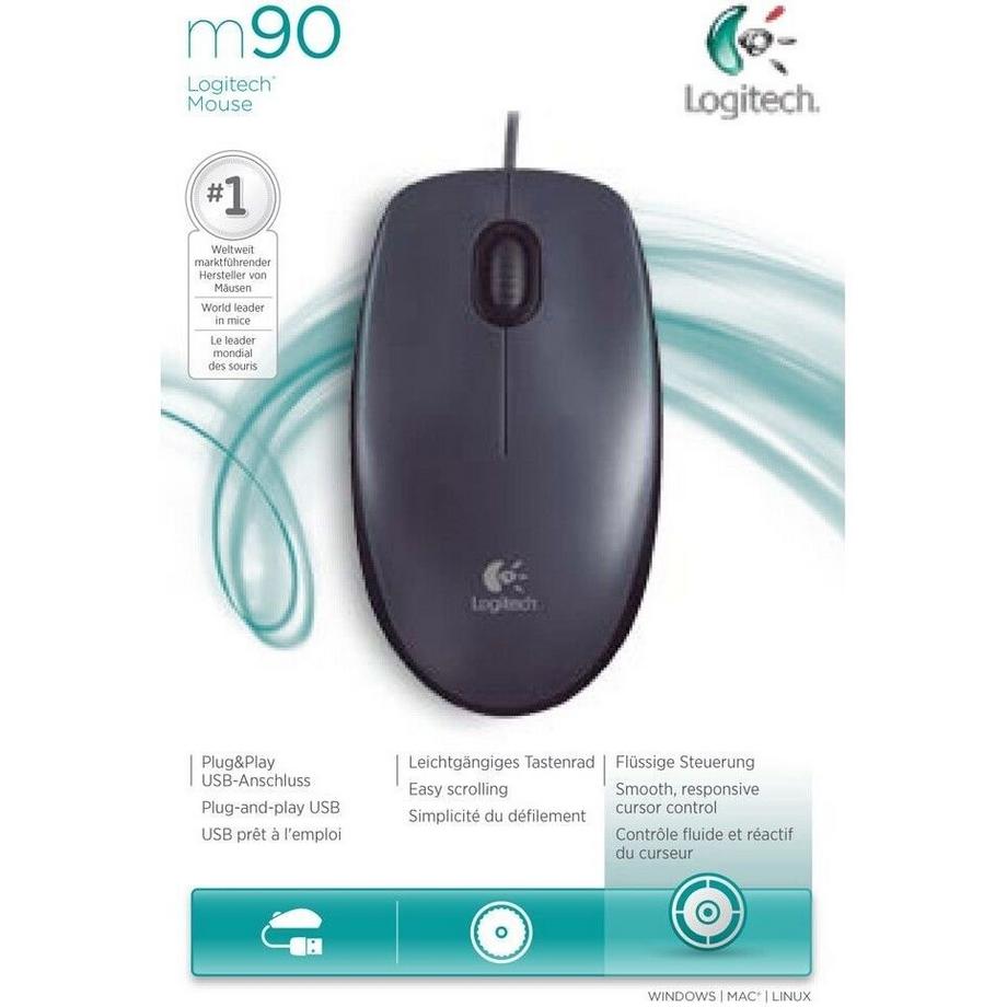 Logitech  LOGITECH Mouse M90 910-001794 