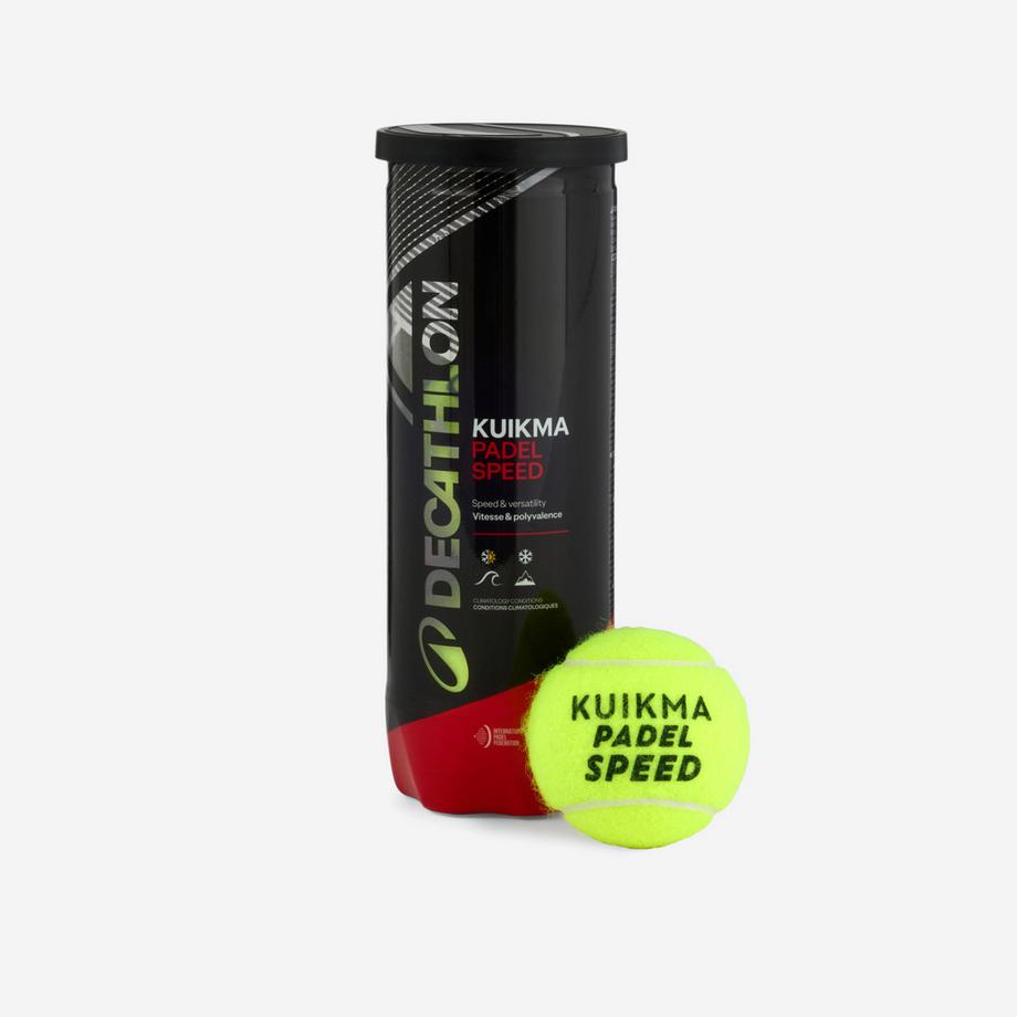 KUIKMA  Padelbälle mit Druck Karton mit 24 × 3er-Dose- Kuikma PB Speed 