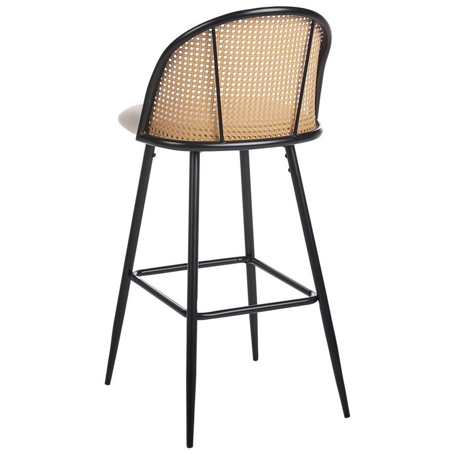 Beliani Set mit 2 Barstühlen aus Eisen  CORNELL  