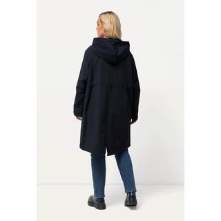 Ulla Popken  Parka idrorepellente HYPRAR con coulisse e cappuccio 