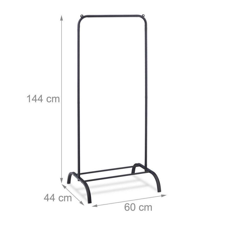 Northix  Portant à vêtements avec étagère 