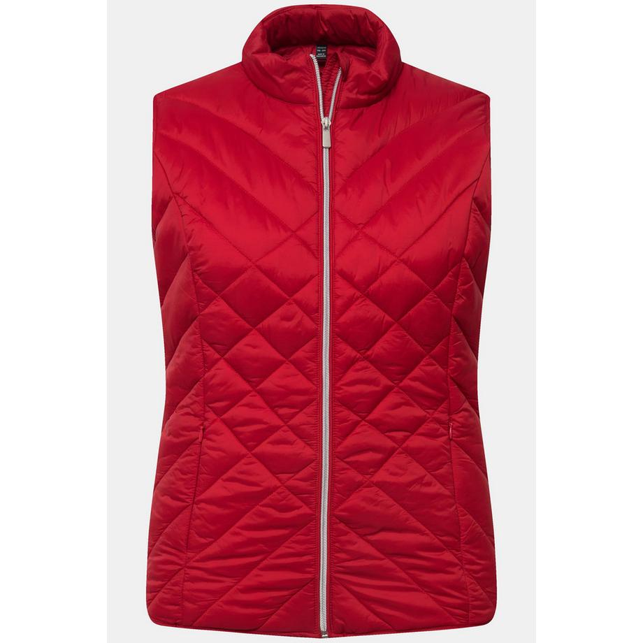 Ulla Popken HYPRAR Gilet Matelassé Déperlant Col Montant  