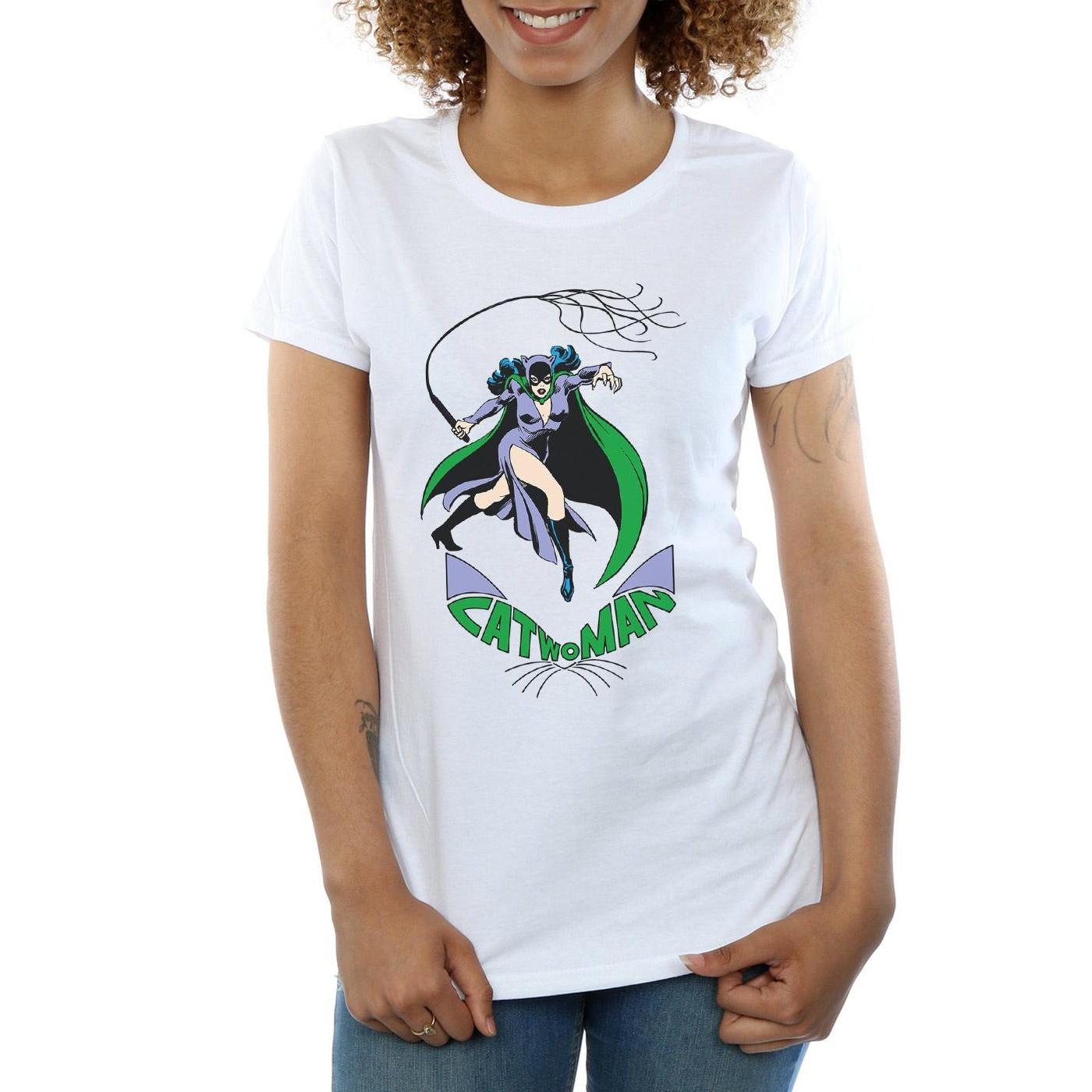 DC COMICS  Tshirt CATWOMAN WHIP 