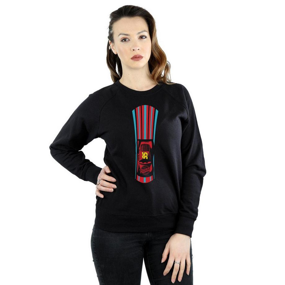 Disney Cars Stampa Slim Fit Felpa  