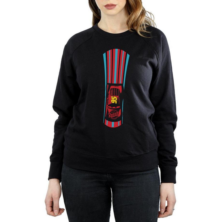 Disney Cars Stampa Slim Fit Felpa  