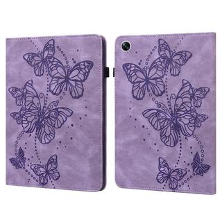 Cover-Discount  OPPO Pad Air - Étui de protection Papillon violet 