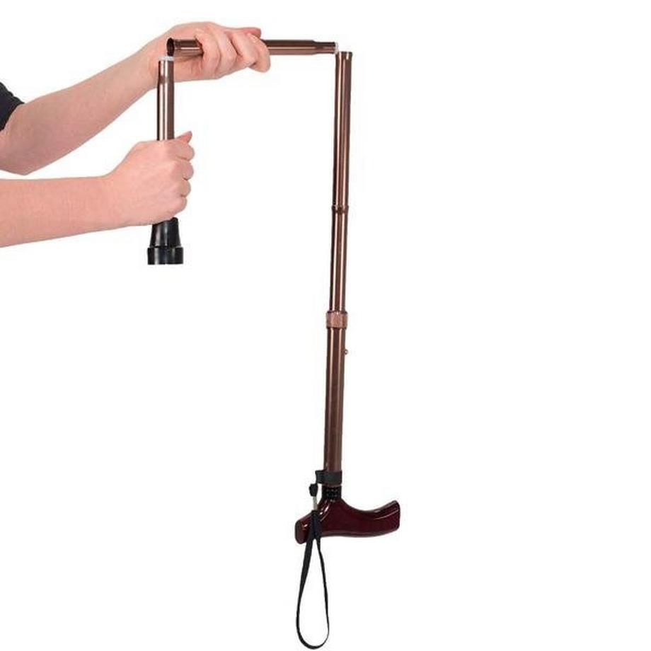 eStore  Faltbarer Spazierstock - Höhenverstellbar 