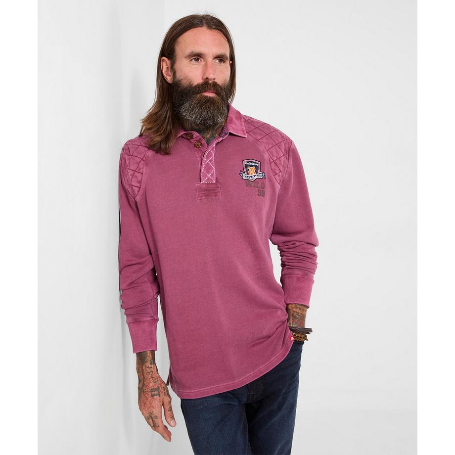 Joe Browns Gewaschenes Rugby-Henley-Shirt  