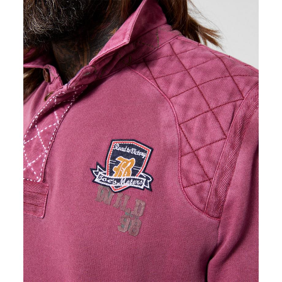 Joe Browns Gewaschenes Rugby-Henley-Shirt  