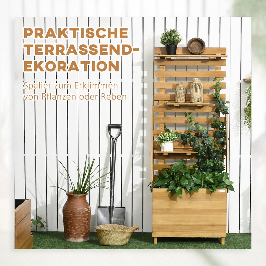 Outsunny lit de jardin  