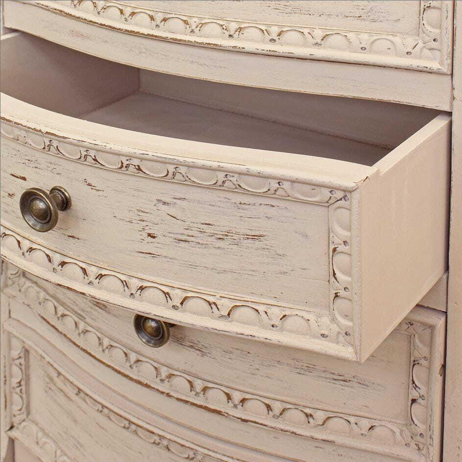 mutoni Commode haute 5 tiroirs Clarisse  