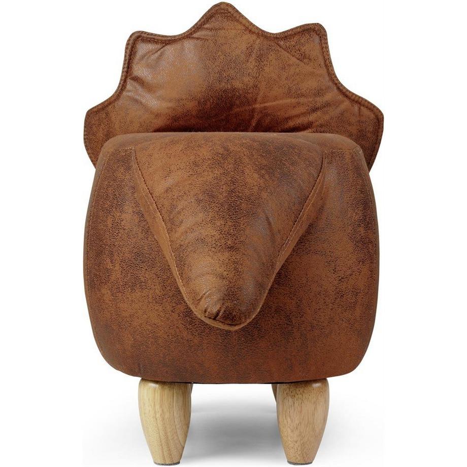 ZOOSY  Kinderhocker Dino Bolle Braun 