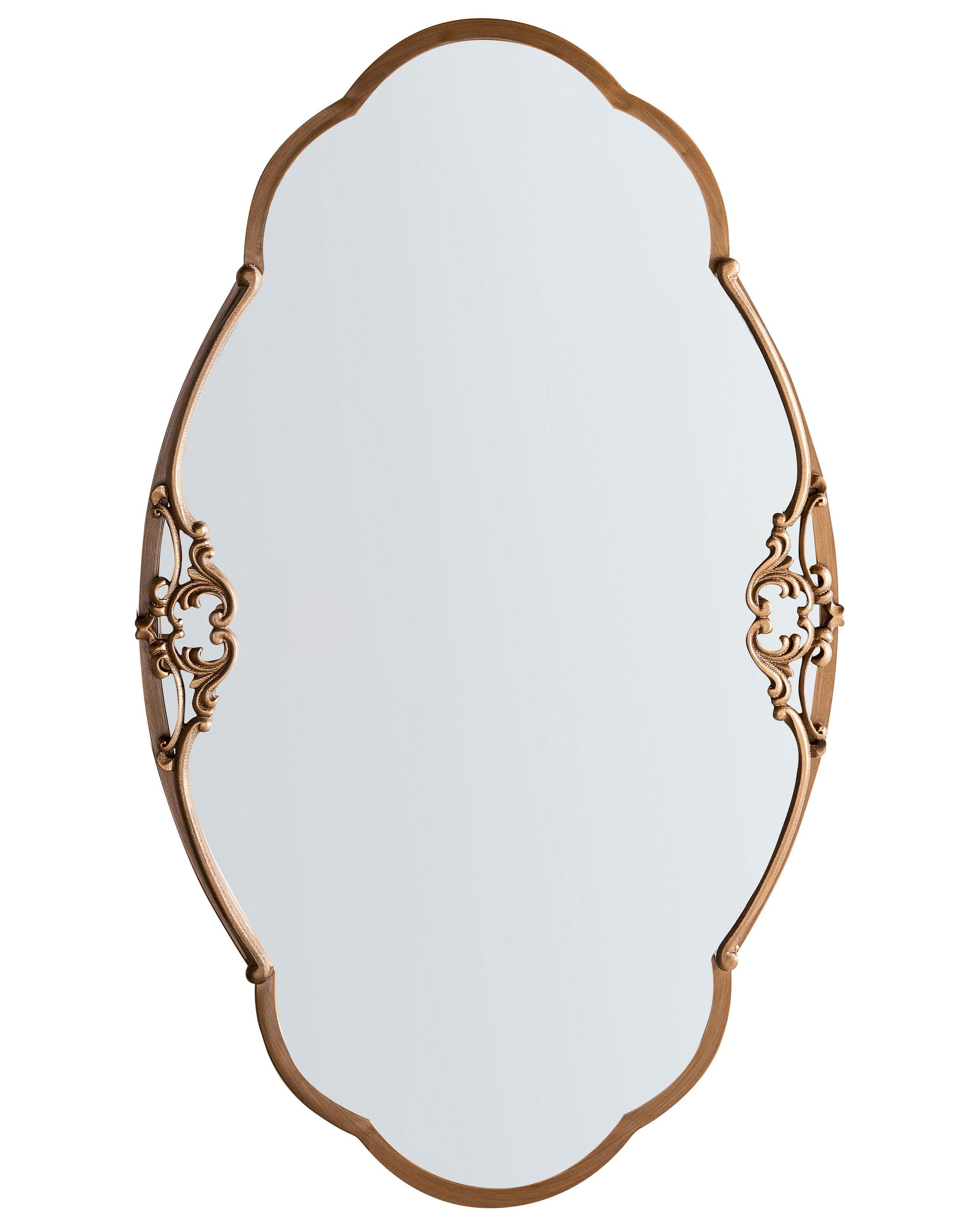 Beliani Wandspiegel aus Eisen Klassisch EPANNES  