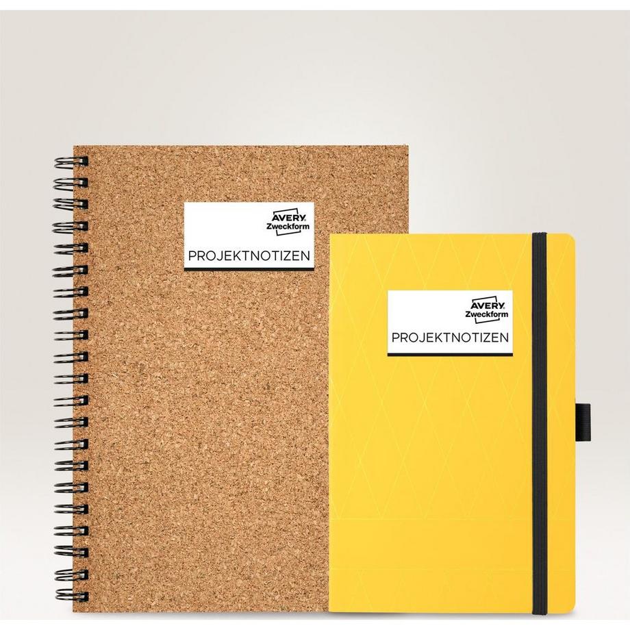 Avery-Zweckform AVERY ZWECKFORM Universal-Etiketten 105x48mm 3424 weiss 1200 Stk./100 Blatt  