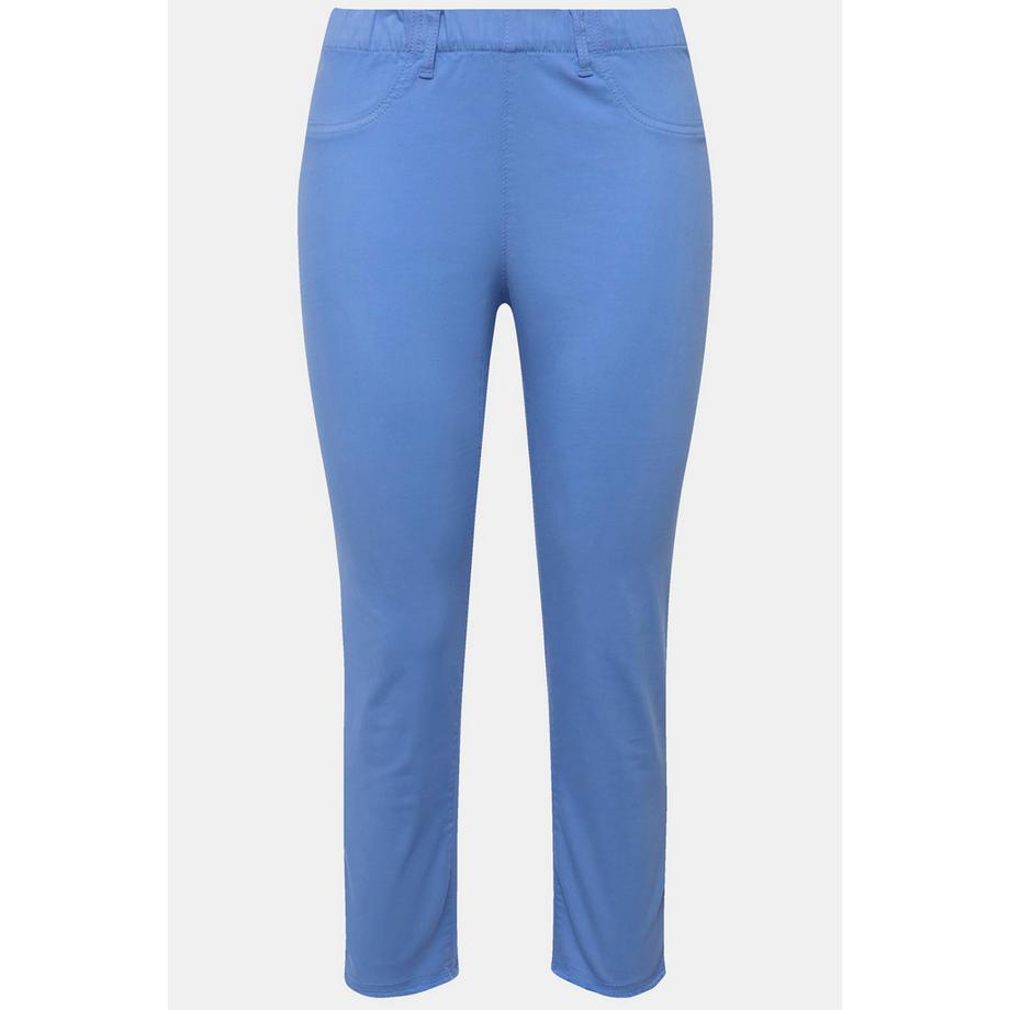 Ulla Popken Sienna Pantaloni 7/8 Gamba Aderente Orlo Sfrangiato  