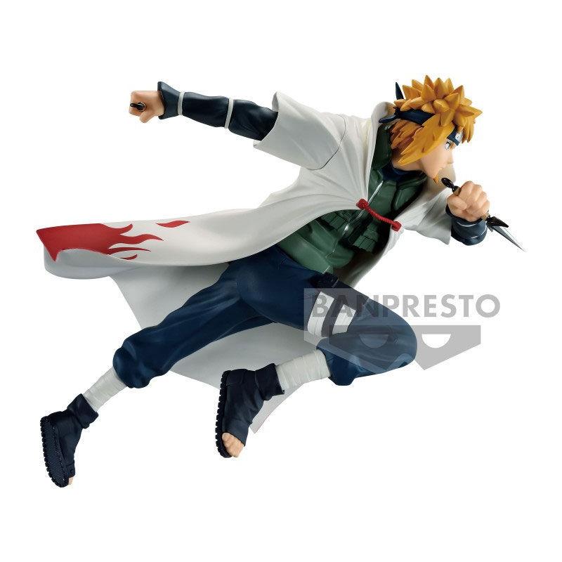 Banpresto  Naruto Shippuden Vibration Stars Namizake Minato figura 18 cm 