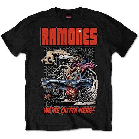 Ramones  Tshirt OUTTA HERE 