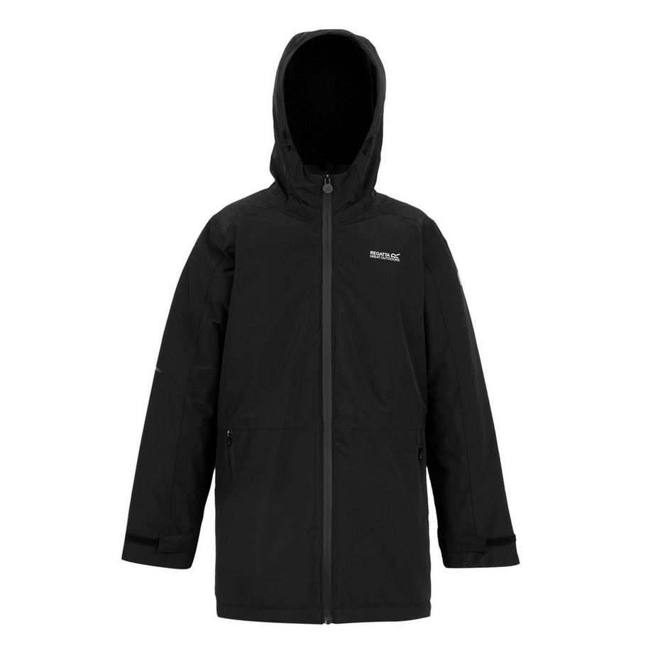 Veste Imperméable Unie À Capuche Farbank