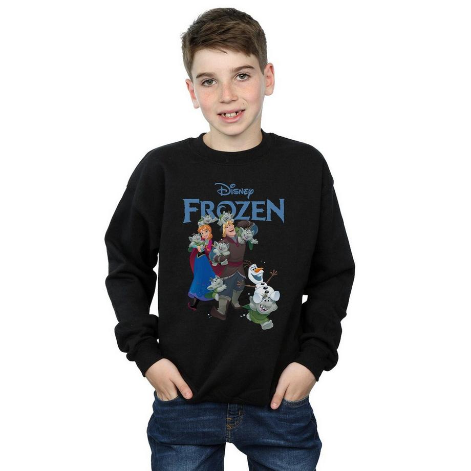 Disney  Frozen Happy Trolls Sweatshirt 