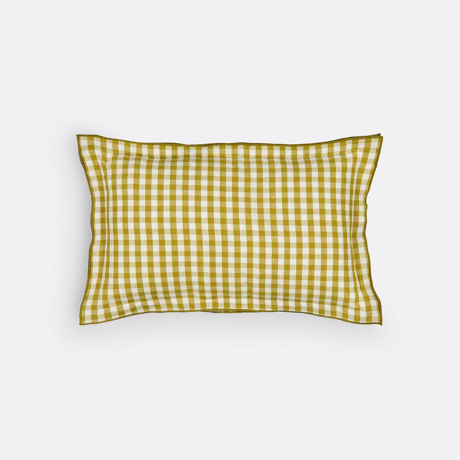 La Redoute Intérieurs Kissenbezug Vichykaro aus Baumwolle und Leinen  