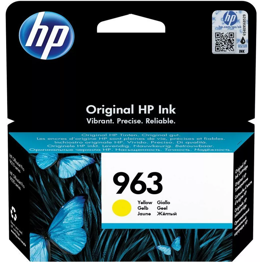 Hewlett-Packard – HP Tintenpatrone 963 yellow 3JA25AE OfficeJet 9010/9020 700 S., One Size