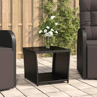 VidaXL Beistelltisch poly-rattan  