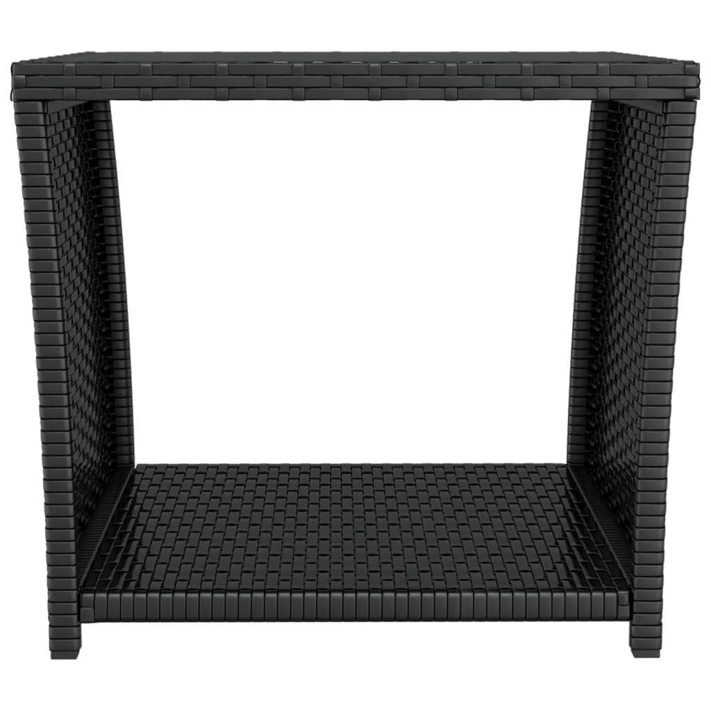 VidaXL Beistelltisch poly-rattan  