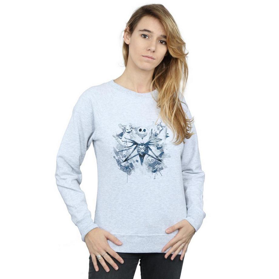 Disney Nightmare Before Christmas Paint Spray Sweatshirt  