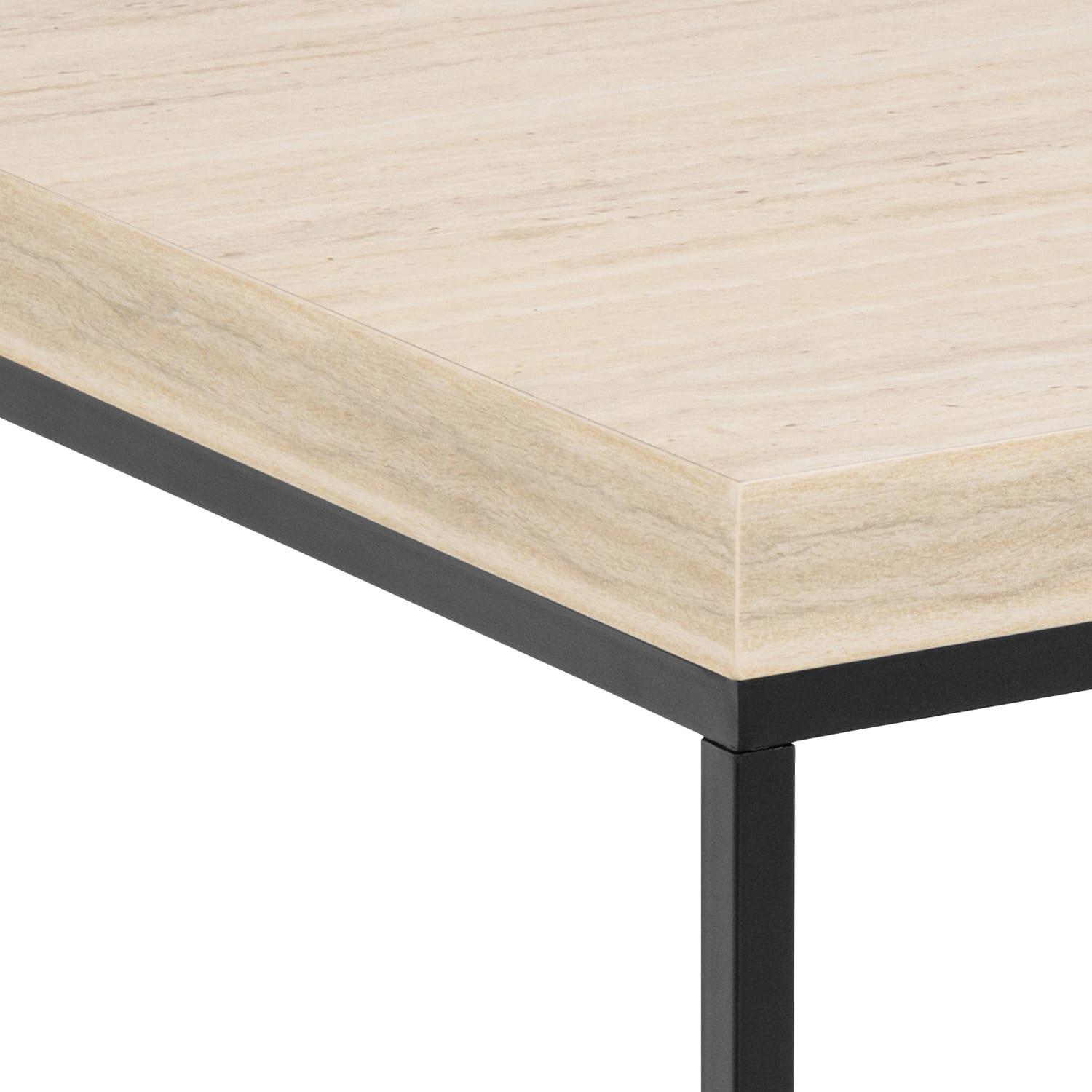 mutoni Table basse Brynlee beige 40x40  