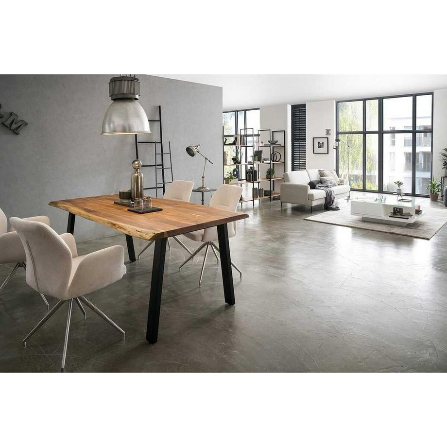 mutoni Esstisch Akazie natur 4-Fuss 200x100  