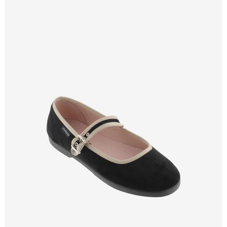 Victoria Ballerines Mary Jane en velours  