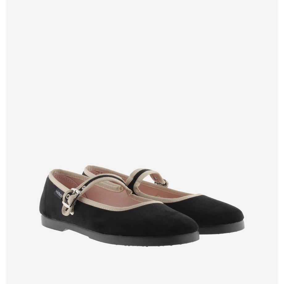 Victoria Ballerines Mary Jane en velours  