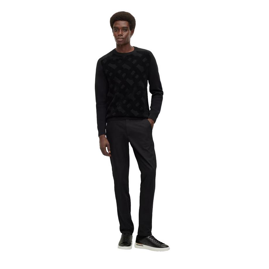 BOSS Pullover Top, Leger, Regulär, Raglan Langärmelig  