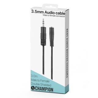 Champion  3,5 mm – 3,5 mm männlich-weiblich, 3,0 m 