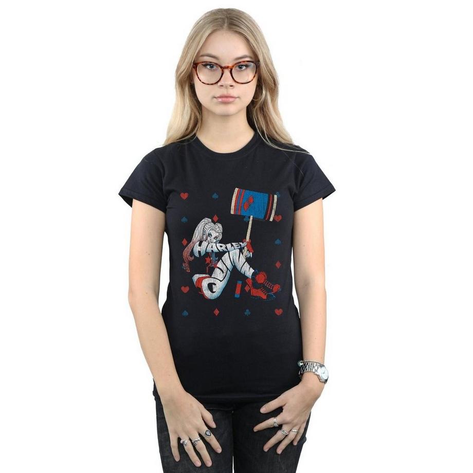 DC COMICS Harley Quinn T-Shirt Imprimé  