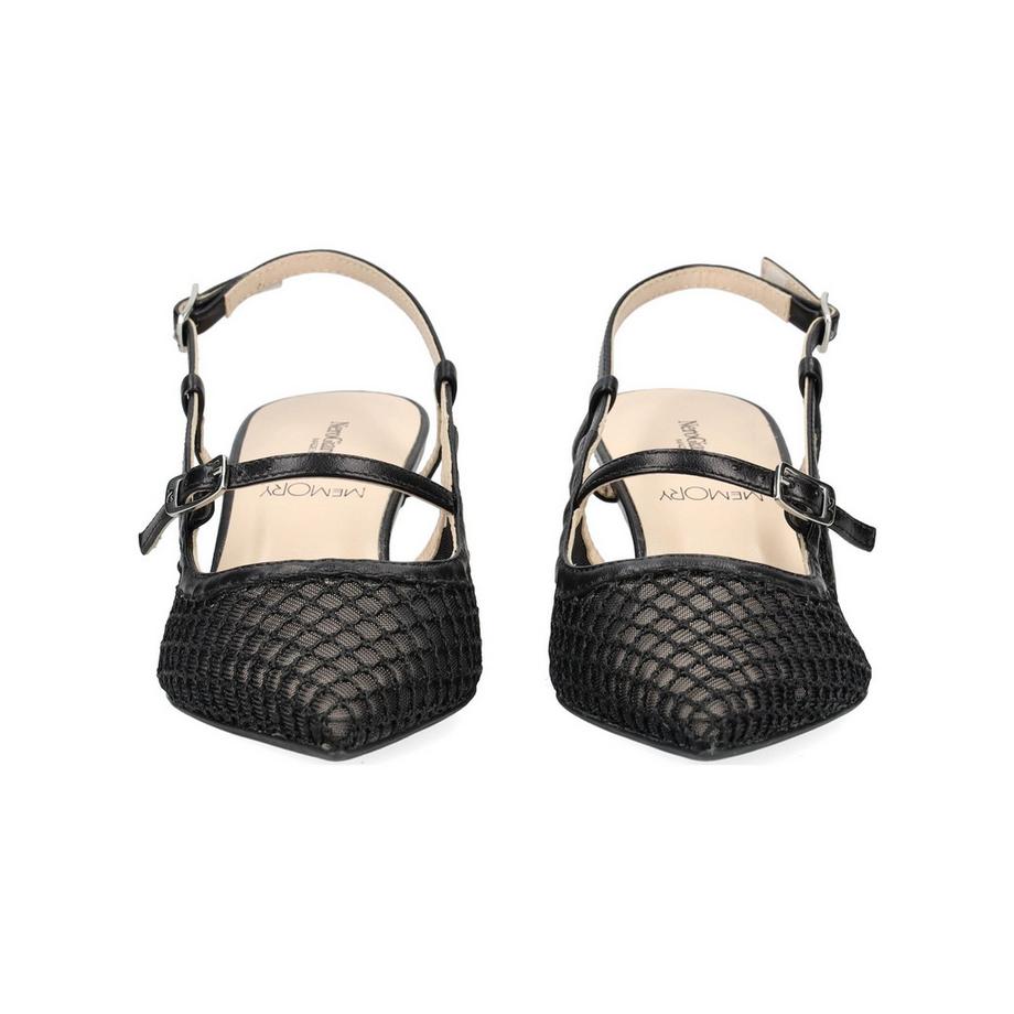 Nero Giardini Pumps Slingback a Punta in Mesh  
