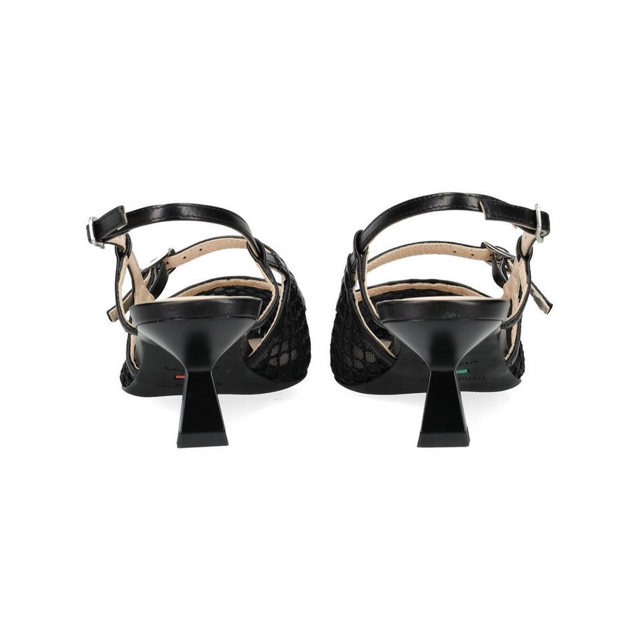 Nero Giardini Pumps Slingback a Punta in Mesh  