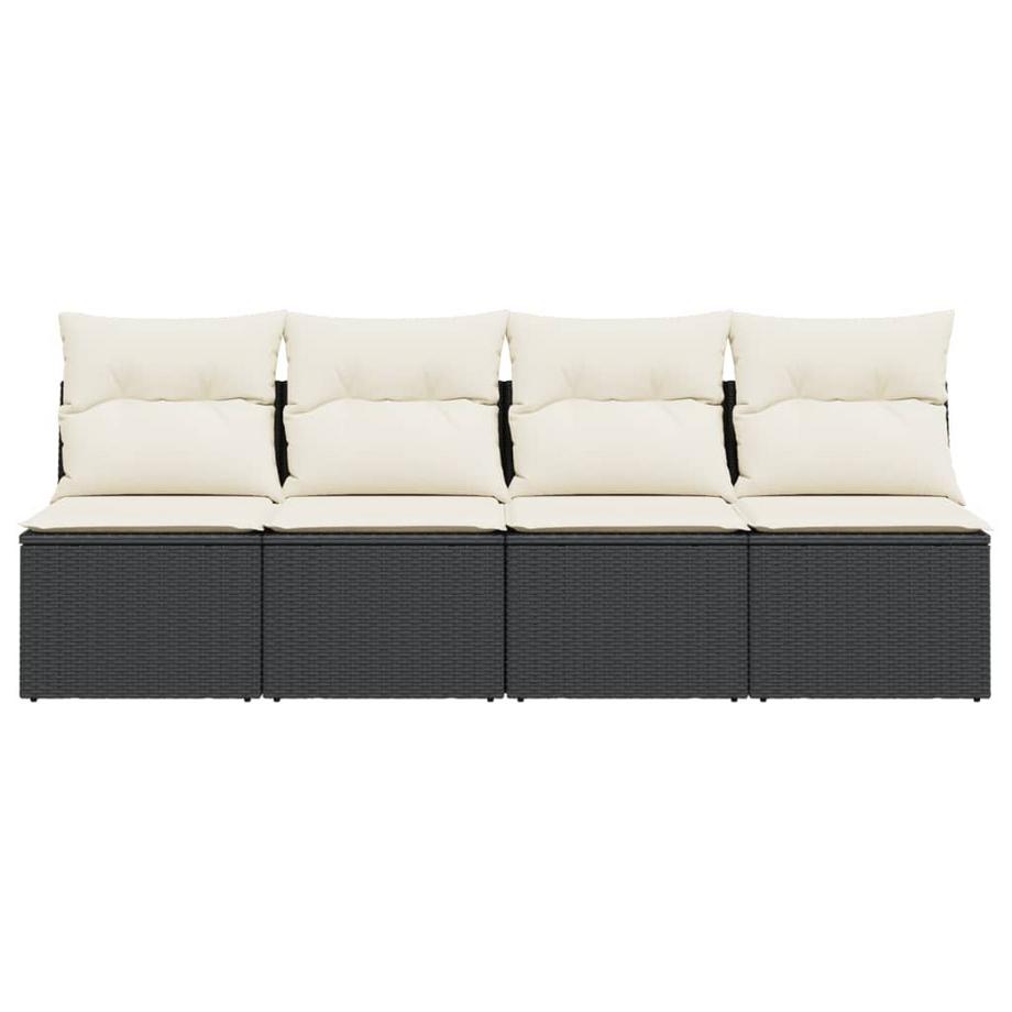 VidaXL Gartensofa poly-rattan  