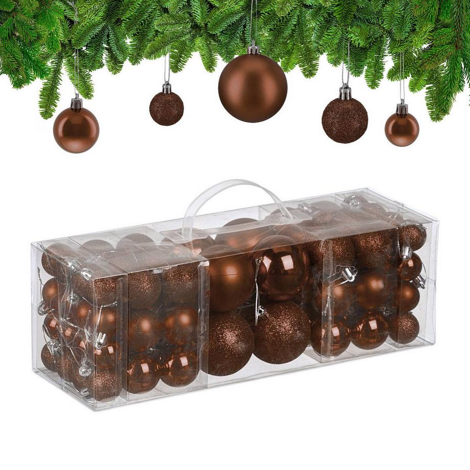 Ensemble de boules de Noël