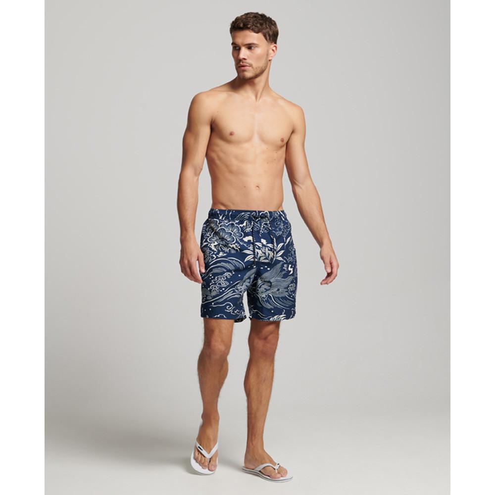 Superdry  pantaloncini da bagno hawaiani uperdry 